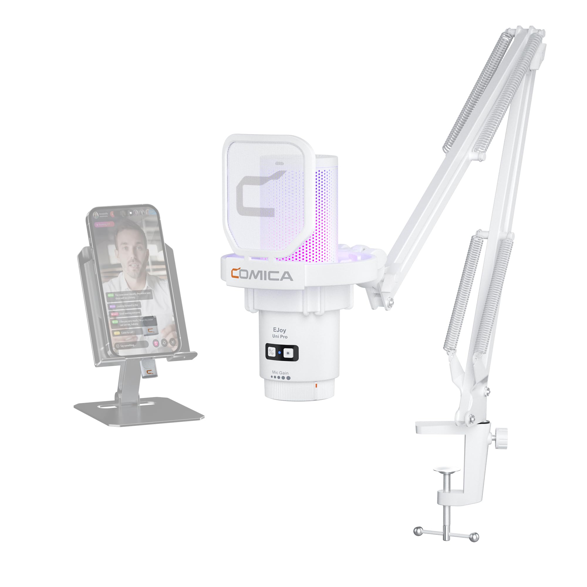 Amazon.co.jp: 【COMICA 2024革新登場】ワイヤレスUSBコンデンサー  