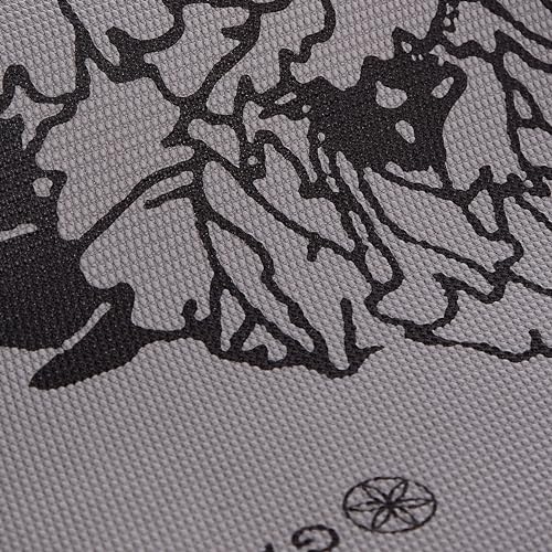 image for Gaiam Yoga Mat Premium Print Extra Thick Non Slip Exercise & Fitness M