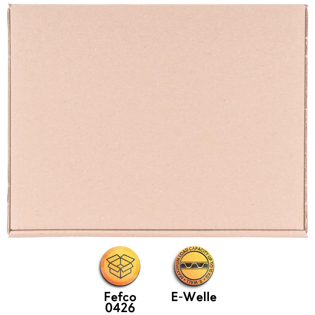 100 boîtes carton extra-plates 16,5 x 12,5 x 2 cm brun - GB 0 - verpacking