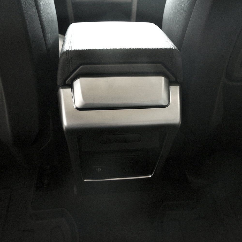 For Discovery Sport 2015 2016 2017 ABS tylne siedzenie klimatyzacja rama wentylacyjna osłona wykończenia akcesoria samochodowe