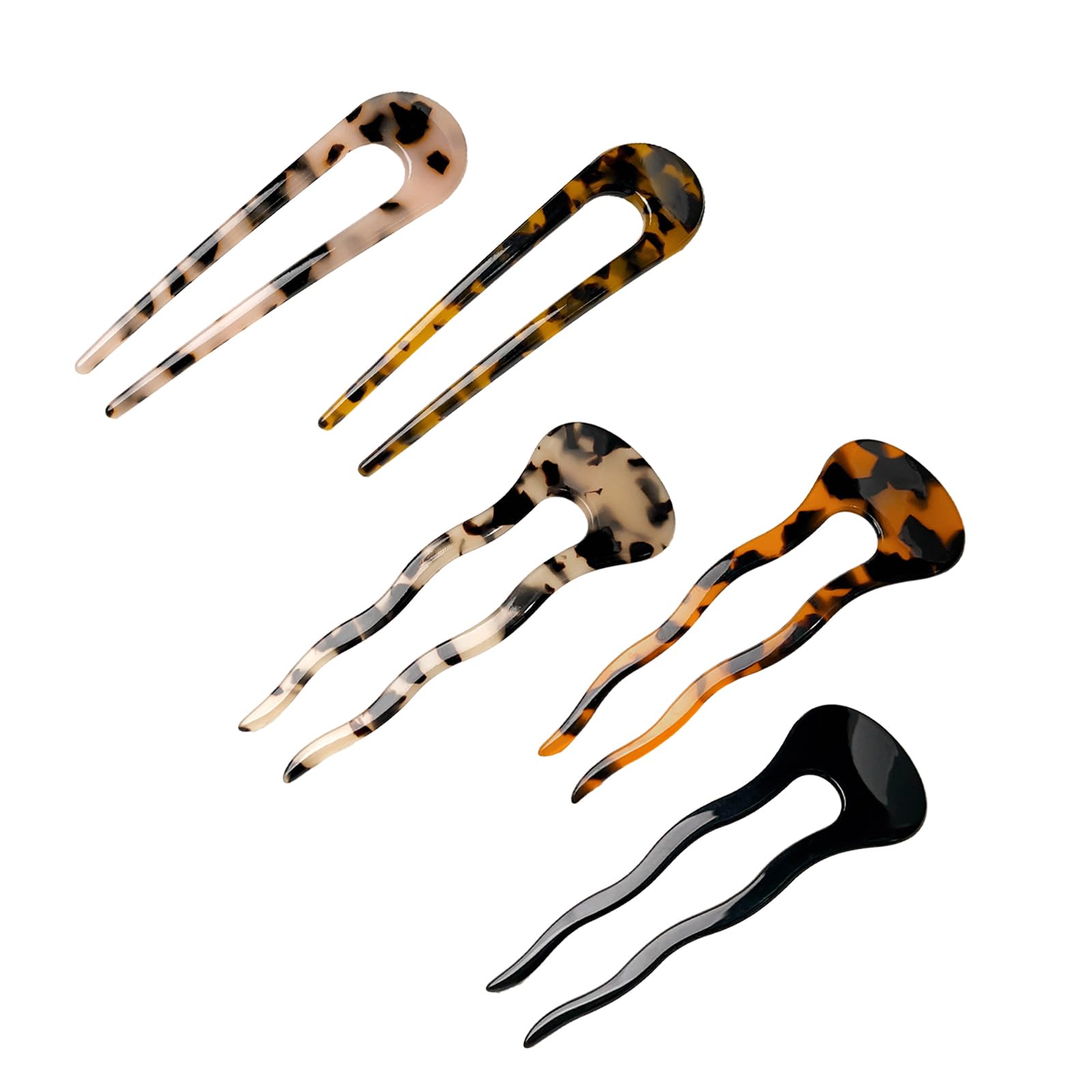 5 sztuk Francuskie spinki do włosów eleganckie damskie spinki do włosów do włosów do włosów i kok Heavy Duty Francuski Kwas Kwas Kwas Francuski Spinka do włosów dla kobiet i dziewcząt (dwa