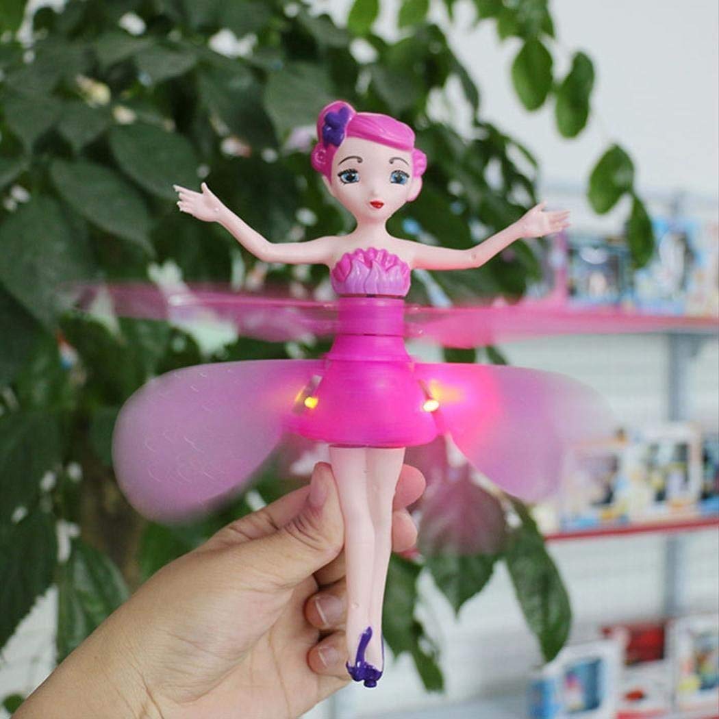 A Amazingbuy - Muñeca de Hada voladora de 6 años de Edad, Control Remoto de Sensor de Infrarrojos, Juguete para niños, Juguete para niñas, Ballet Volador, Princesa (Hada voladora) : Amazon.com.mx: Juguetes