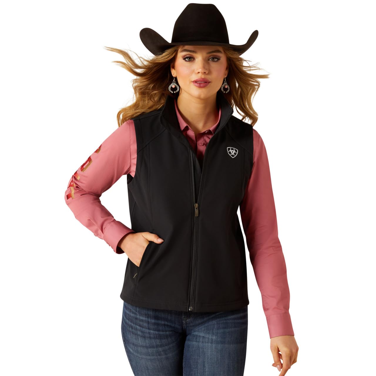 ARIAT Women's Ariat Logo Softshell Vest
