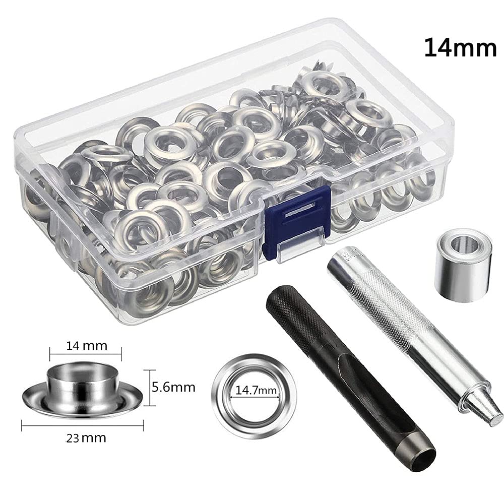 Amazon.co.jp: Grommet Kit,アイレットリングキット,ハトメ穴開け