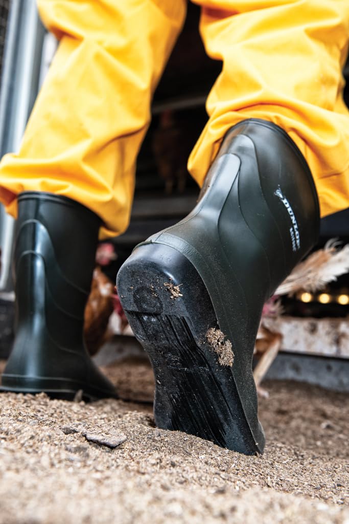 Dunlop Acifort Biosecure Calf - Unisex Adulto - Groen 08, Medium – 100% Impermeable – Talla 40