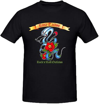 N Roll Outlaws Funny Tee Shirts for Men 