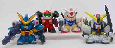 SDガンダムフルカラー全部で49体とパーツ SDガンダムフルカラー全部で49体とパーツ