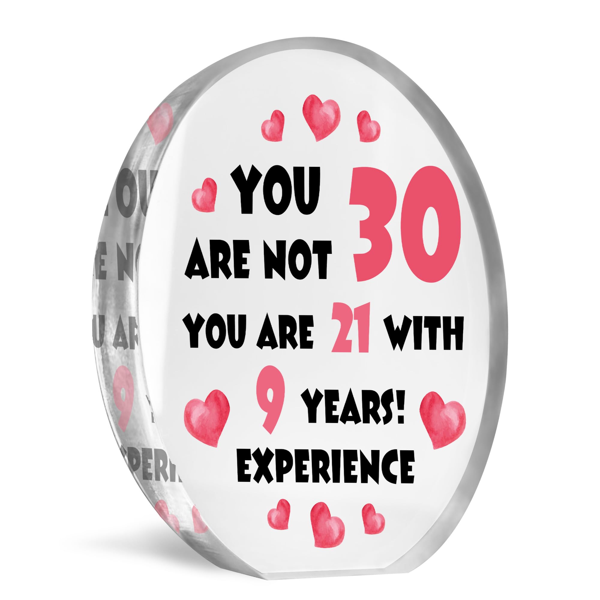 Red Ocean 30th Birthday Gifts For Women 30th Birthday Present 30th Birthday Decoration Gift For Mum Daughter Granddaughter Auntie Niece Sister Friend Funny 30th Birthday Gift Keepsake
