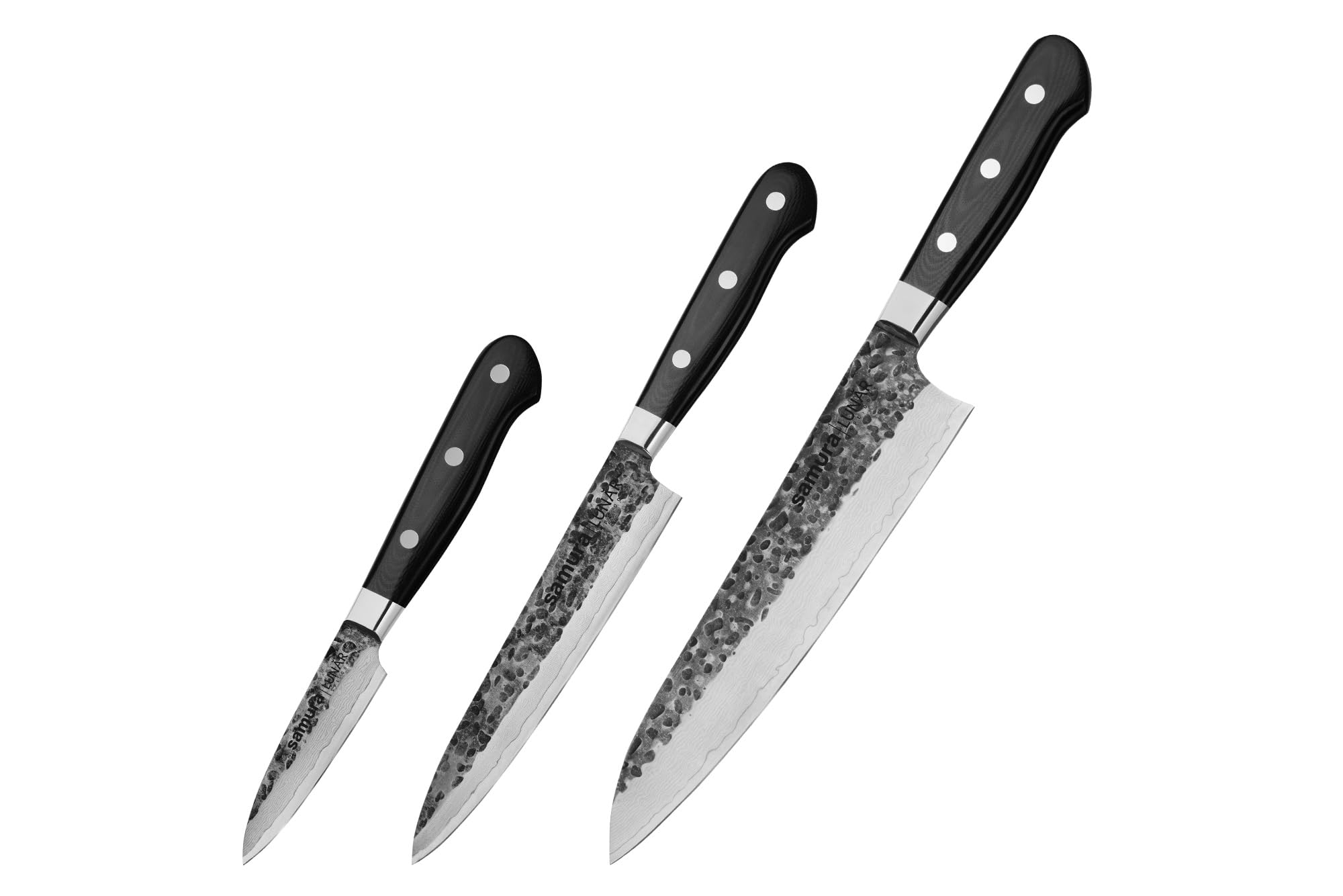 Couteaux de cuisine Samura PRO-S Lunar set de couteaux en acier
