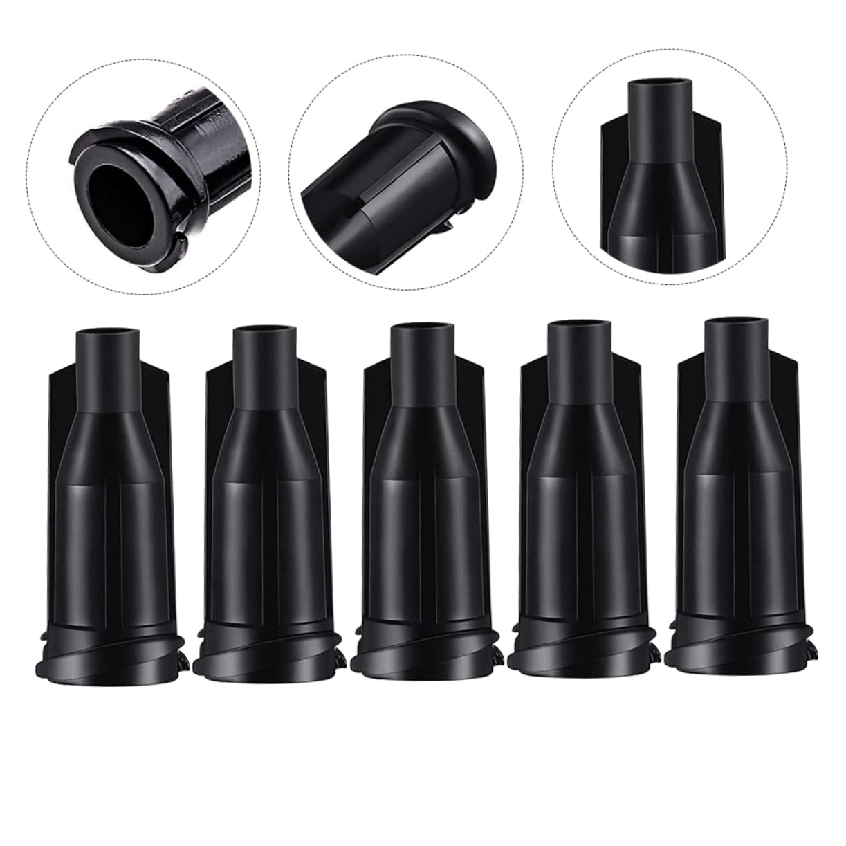 Cabilock 9 Sätze Luer Lock Kappen Dispensing Spitzenkappen Für Wiederverwendbar Für Flüssigkeiten Klebstoffe Robust Aus Hochwertigem Für Industrielle Anwendungen 250 Stück * 9