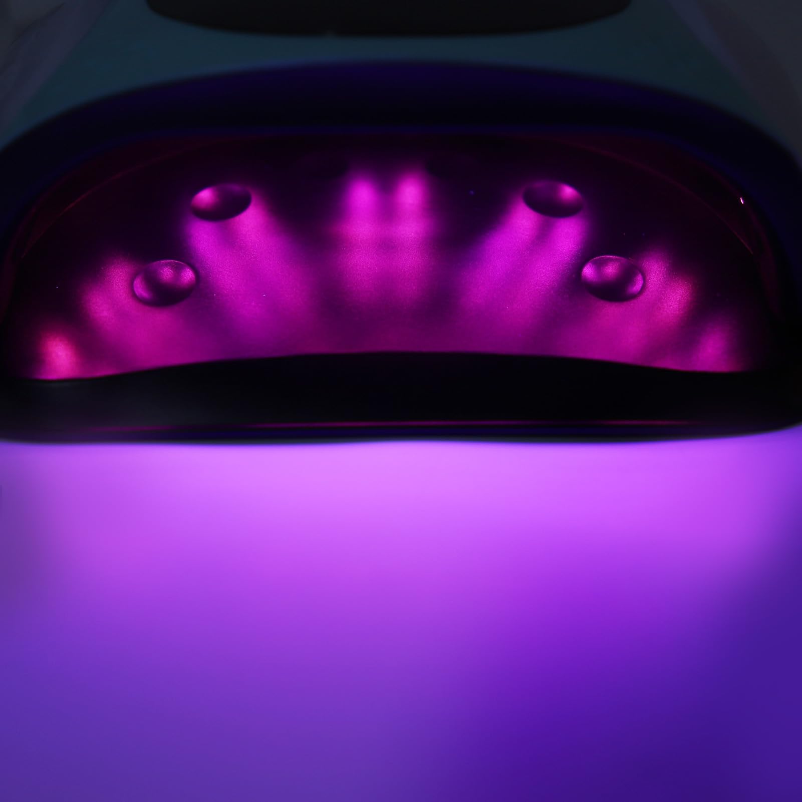Luce per Unghie a LED, Lampada per Unghie Ad Alta Potenza con Sensore Automatico, Asciugatrice Portatile per Salone per la Casa e Unghie, Multifunzionale, Sicuro Usare (Spina