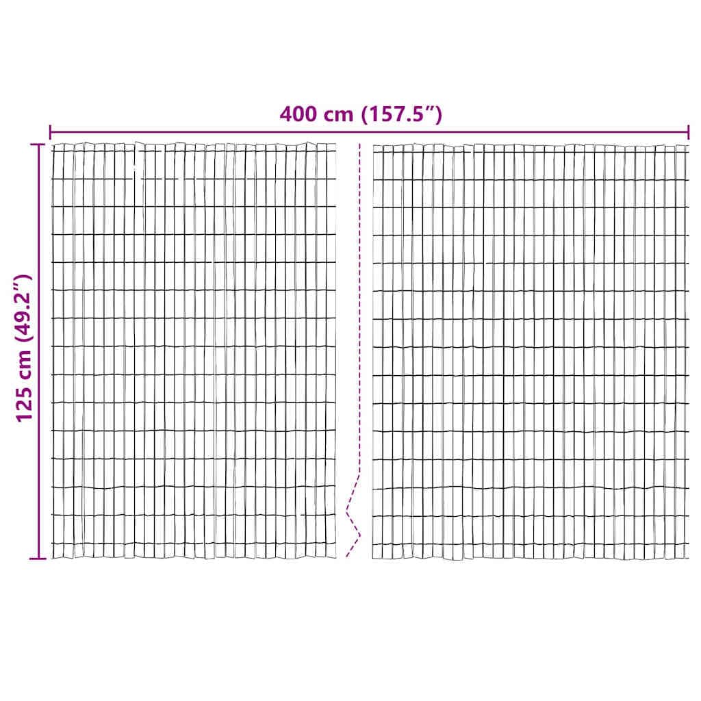 Solivagant Valla de Corteza Marrón 400 x 125cm Corteza,Marrón,12.35kg