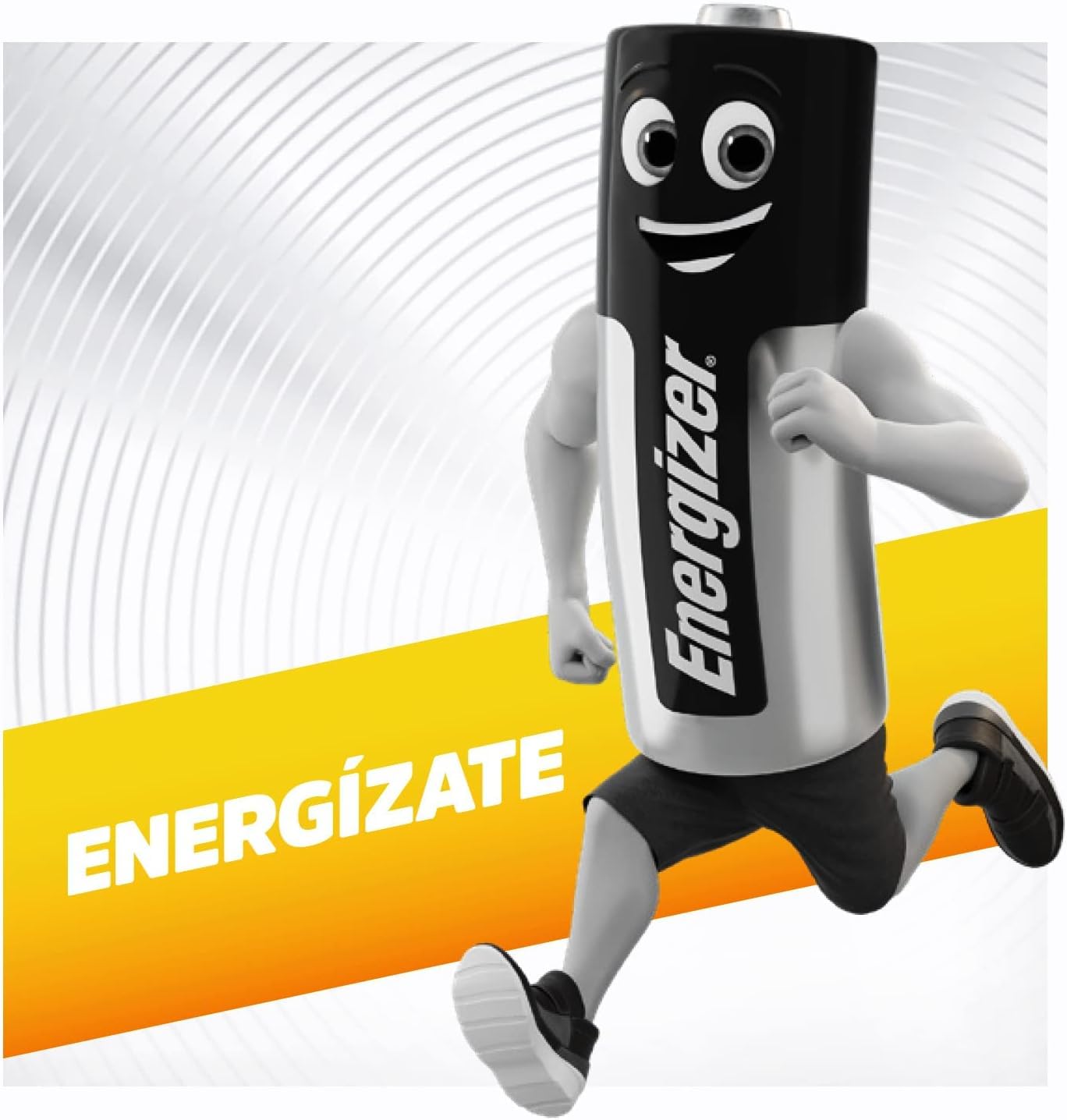 Energizer Alkaline Power Pilas AA + AAA (Paquete de 48) - 24AA y 24AAA Unidades - 1,5V Baterías Alcalinas - Embalaje 100% reciclable y sin plástico - 7 años de Vida útil [Exclusivo en Amazon]