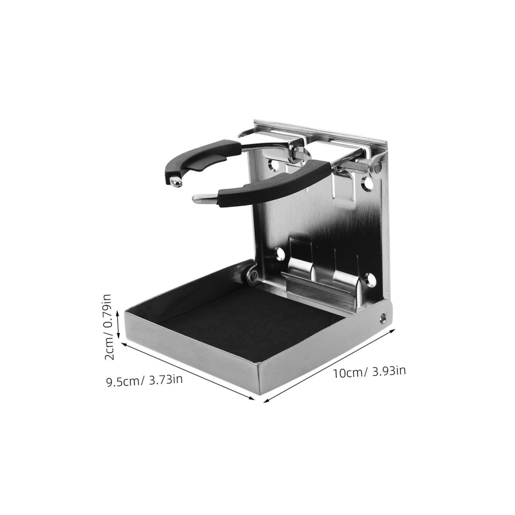 VICASKY Porte-gobelet Pliable et Réglable pour Tasses et Bouteilles pour Camping-Cars Bateaux et Caravanes avec Installation Facile