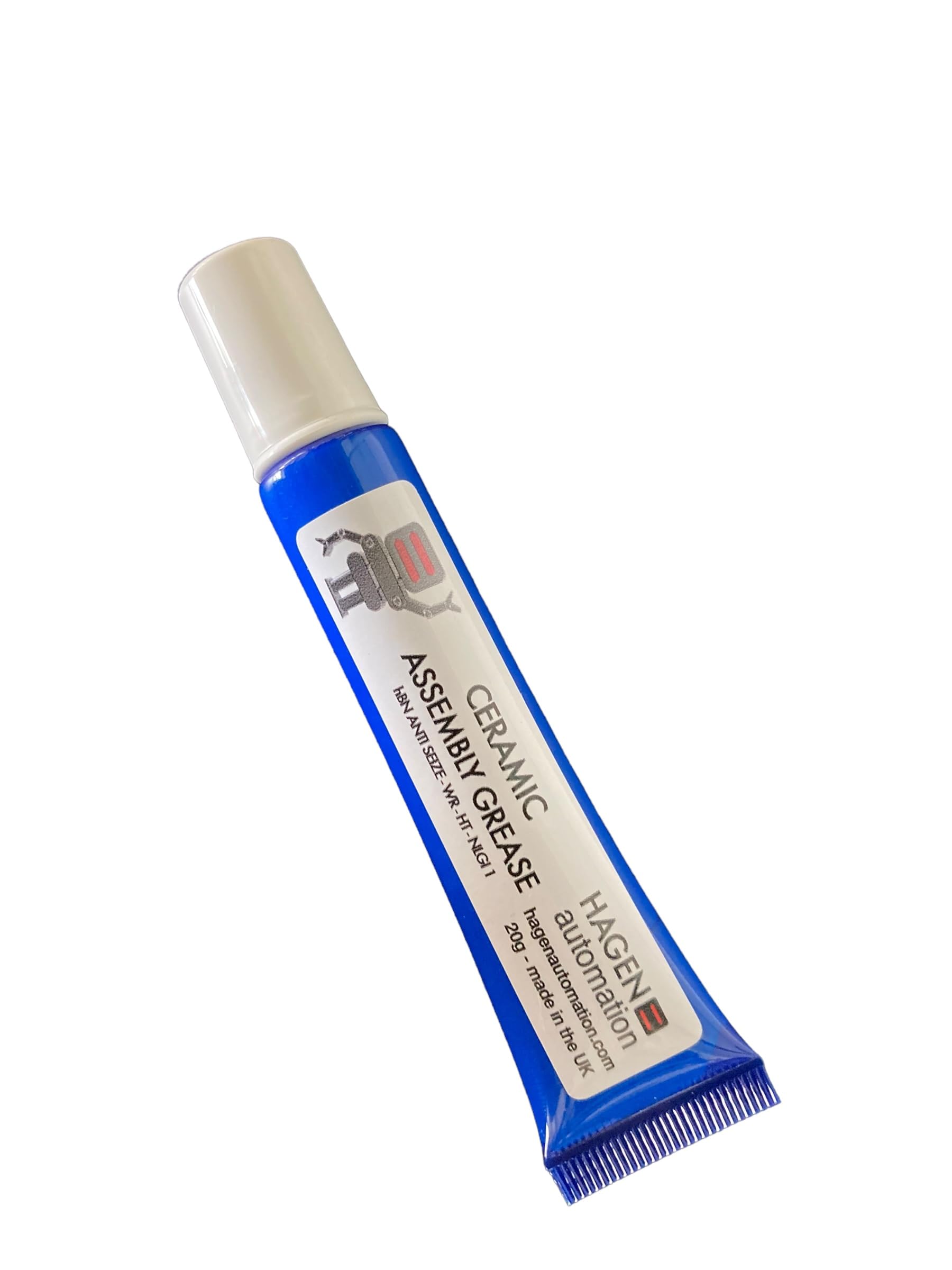 Titanium Safe Ceramic Assembly Grease – 20 g Anti‑Seize Paste (hBN) – High‑Temp Up to 1200 °C – Galvanic Corrosion Protection for Titanium, Stainless, Aluminium Interfaces