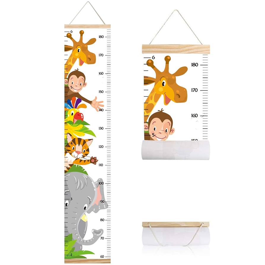 KIDS HEIGHT WALL Chart Growth Chart Kids Measuring Board £14.35 - PicClick UK