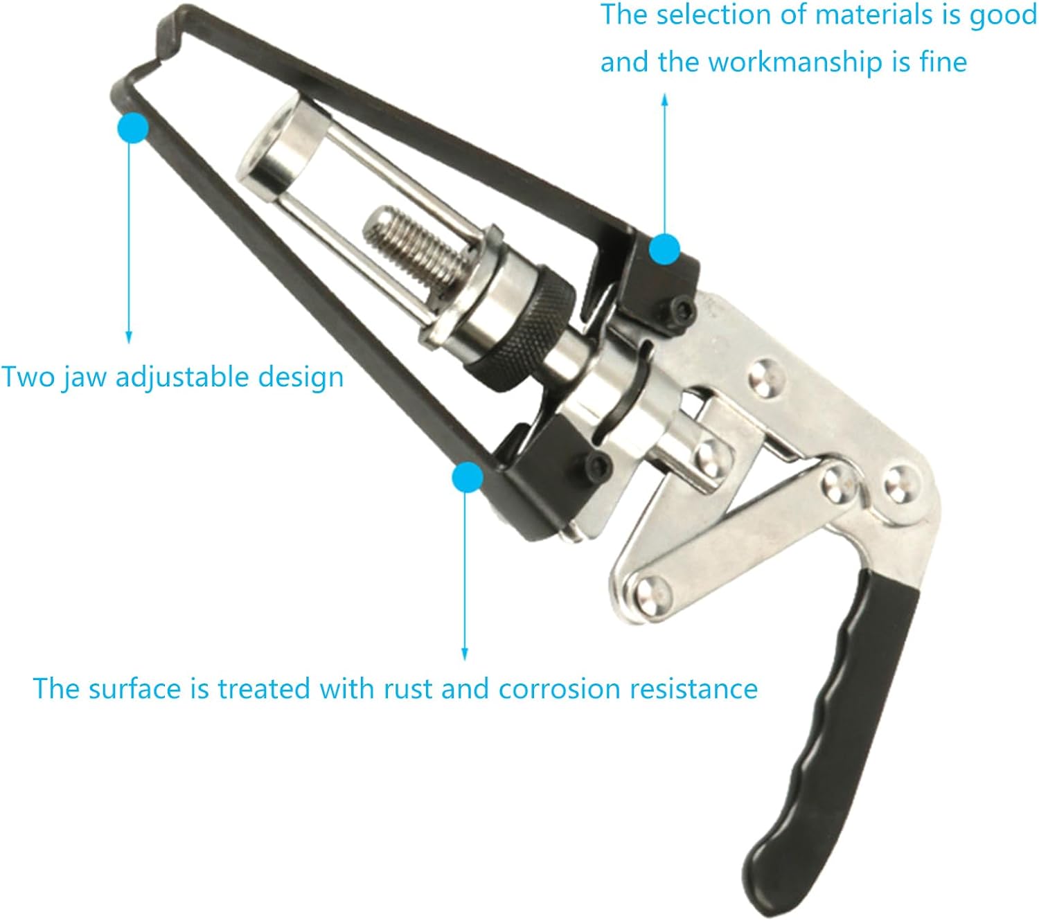 Spring Compressors Professional Remove Spring Keeper Tool Auto Engine Overhead Removal Tool Automobile Non-Removal Pressure Type Valve Pliers Replacement Valve Oil Seal Removal Tool