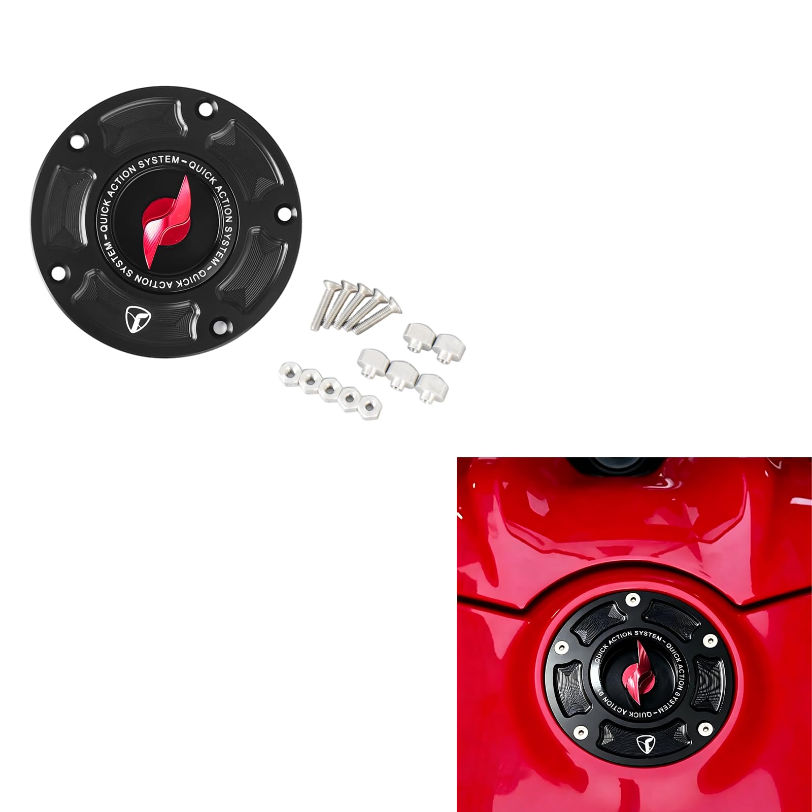 Amazon.com: Gas Fuel Cap for Aprilia RSV4 TUONO Ducati Panigale