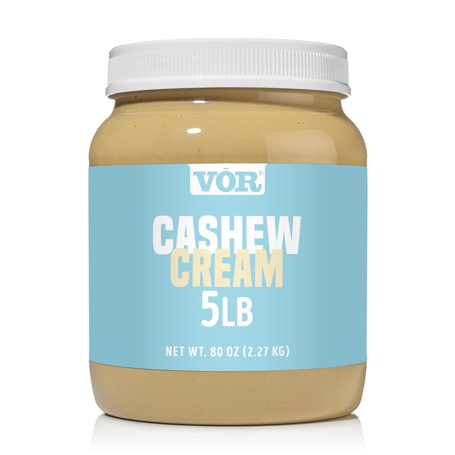Vör Cashew Cream (5lb) | Smooth & Sweet twist on Cashew Butter