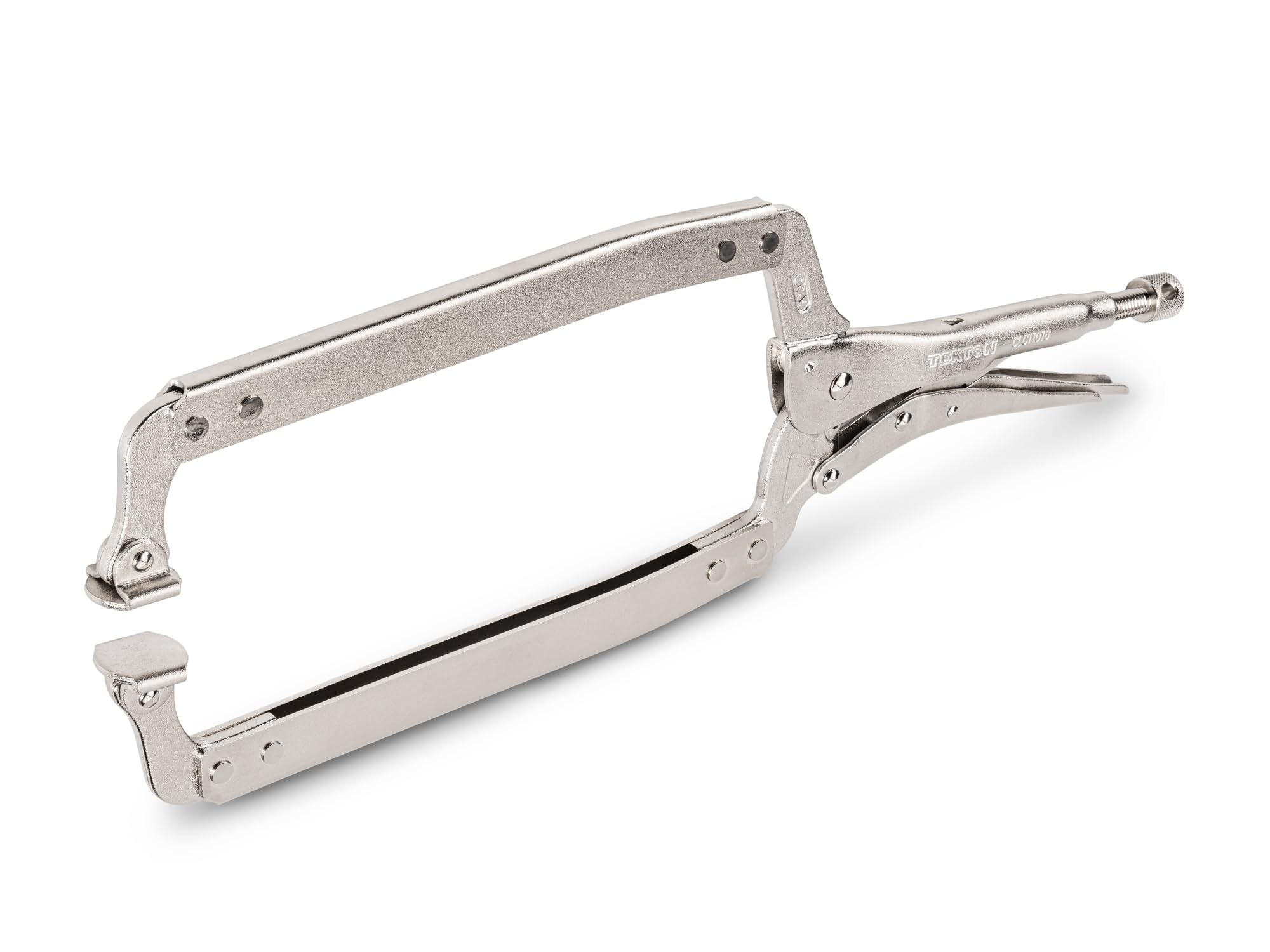 TEKTON 18 Inch Swivel Pad Locking C-Clamp | CLC11018