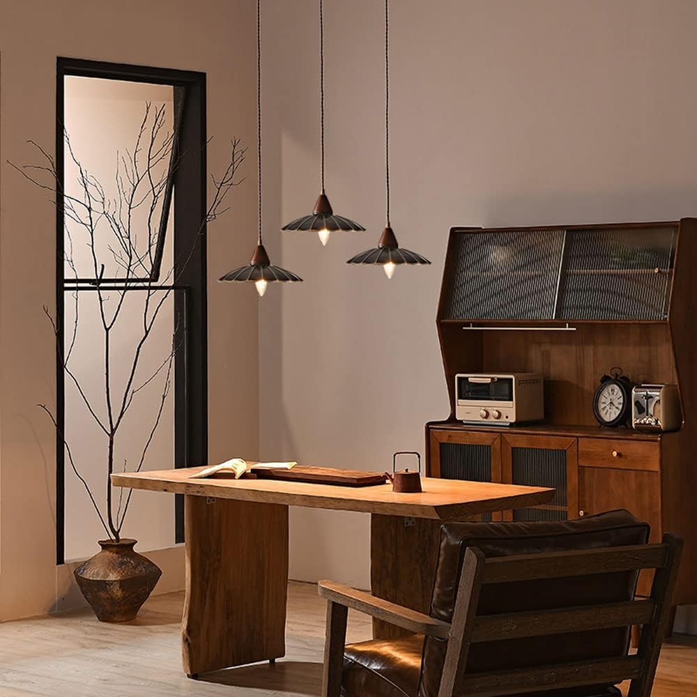 Lampa wisząca LED, żyrandole, czarna lampa do jadalni, lampa wisząca na wyspie kuchennej, mosiężny żyrandol do jadalni do salonu i gabinetu