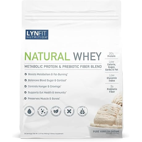 Lynfit Nutrition Metabolic Boosting Natural Whey Lactose & Sugar-Free Protein