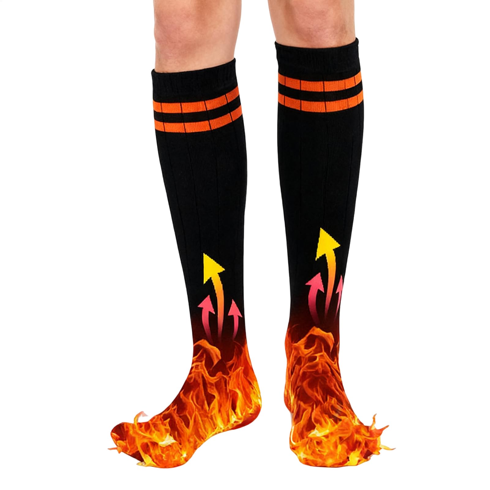 Chaussettes chauffantes avec chaleur durable pour l'hiver - 8