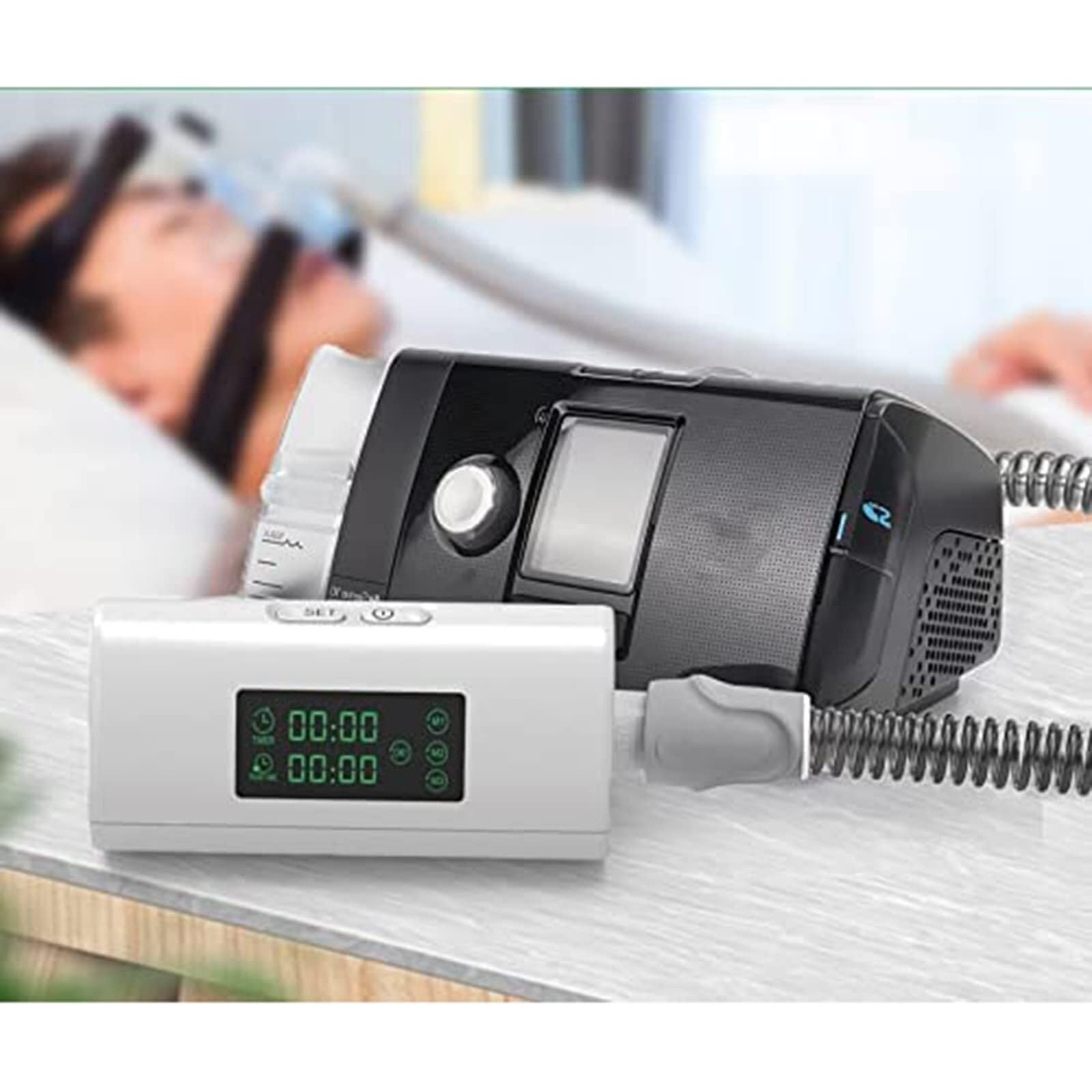 Sterilizzatore, Mini Pulitore-Disinfettore Portatile Con Display A LED Macchina di Pulizia, Strumento di Sterilizzazione Per Macchina, Tracheale, Maschera