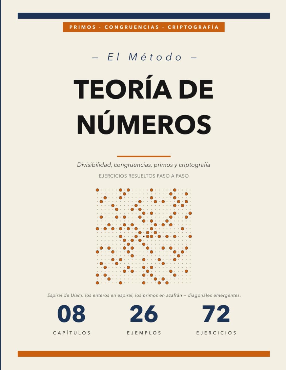 El Método de la Teoría de Números: Divisibilidad, Congruencias, Primos y Criptografía — Ejercicios Resueltos Paso a Paso