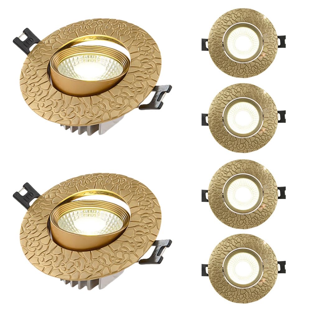 Plafonnier encastré LED dimmable et orientable pour réussir votre rénovation
