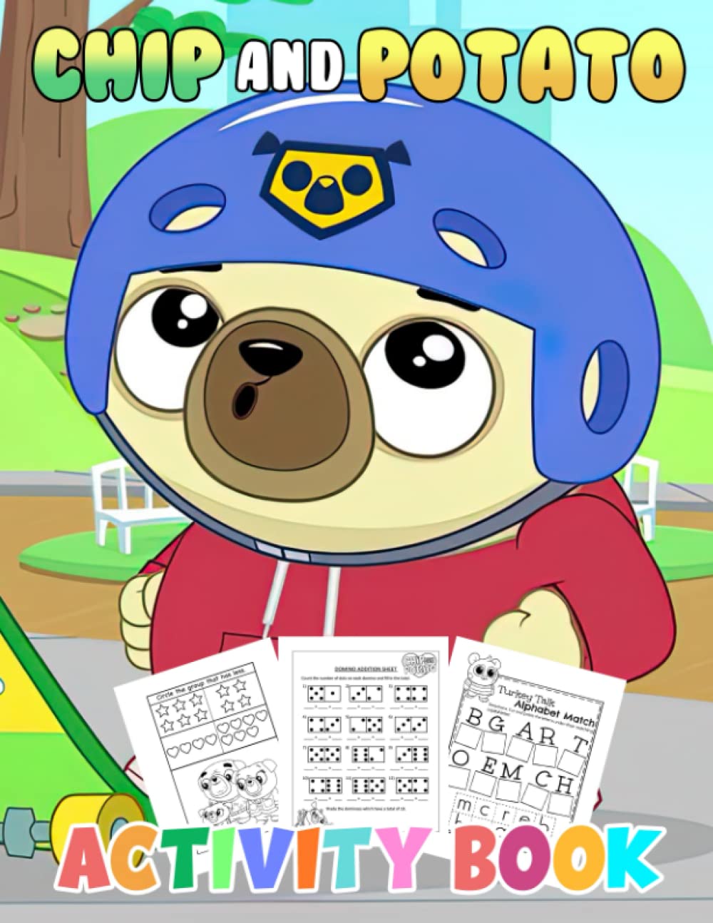 Buy Chip And Potato Activity Book Adorable Cartoon Characters