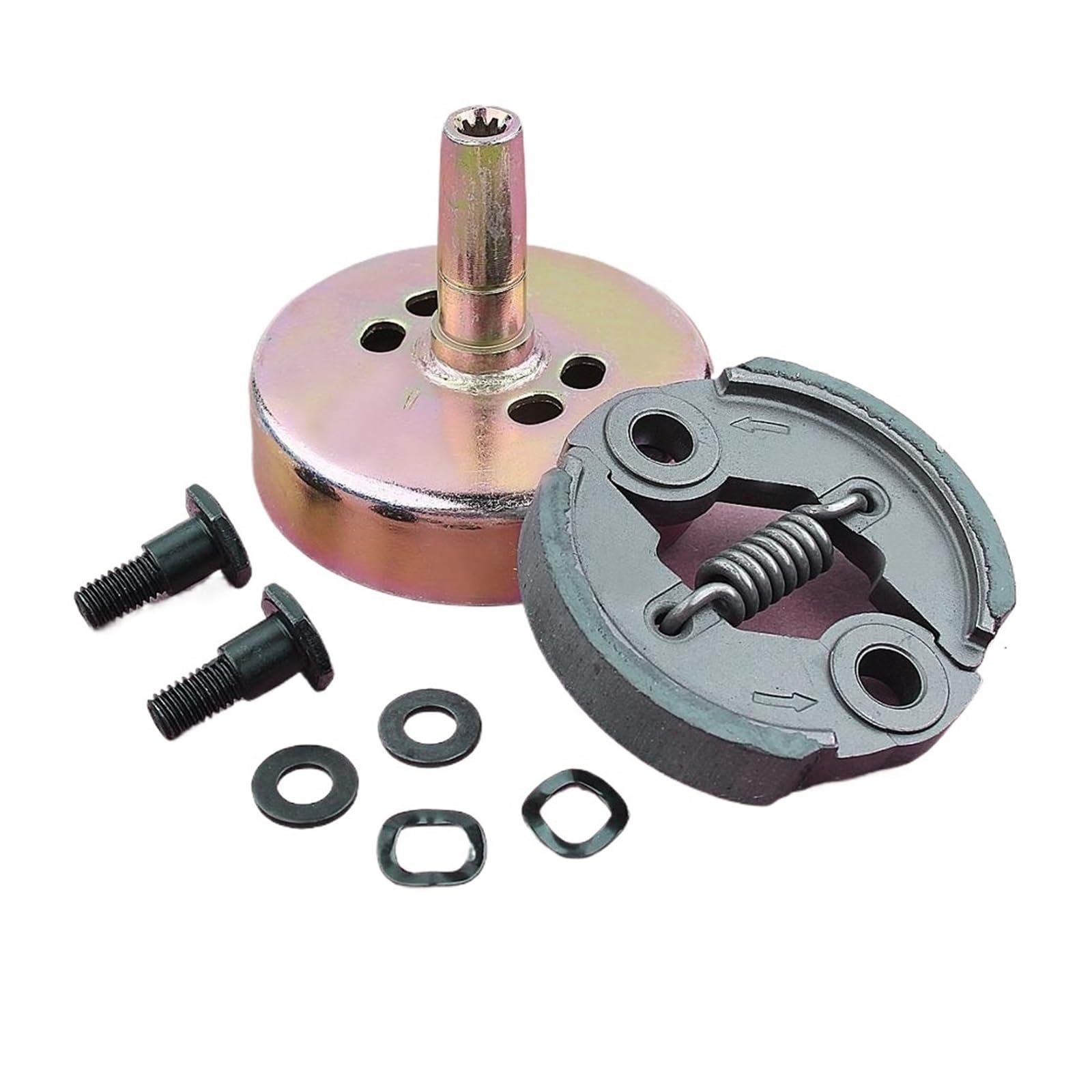 Kit de Embrague 9T Compatible con desbrozadora de césped con Motor pequeño GX31 GX35 de 1,3 HP.