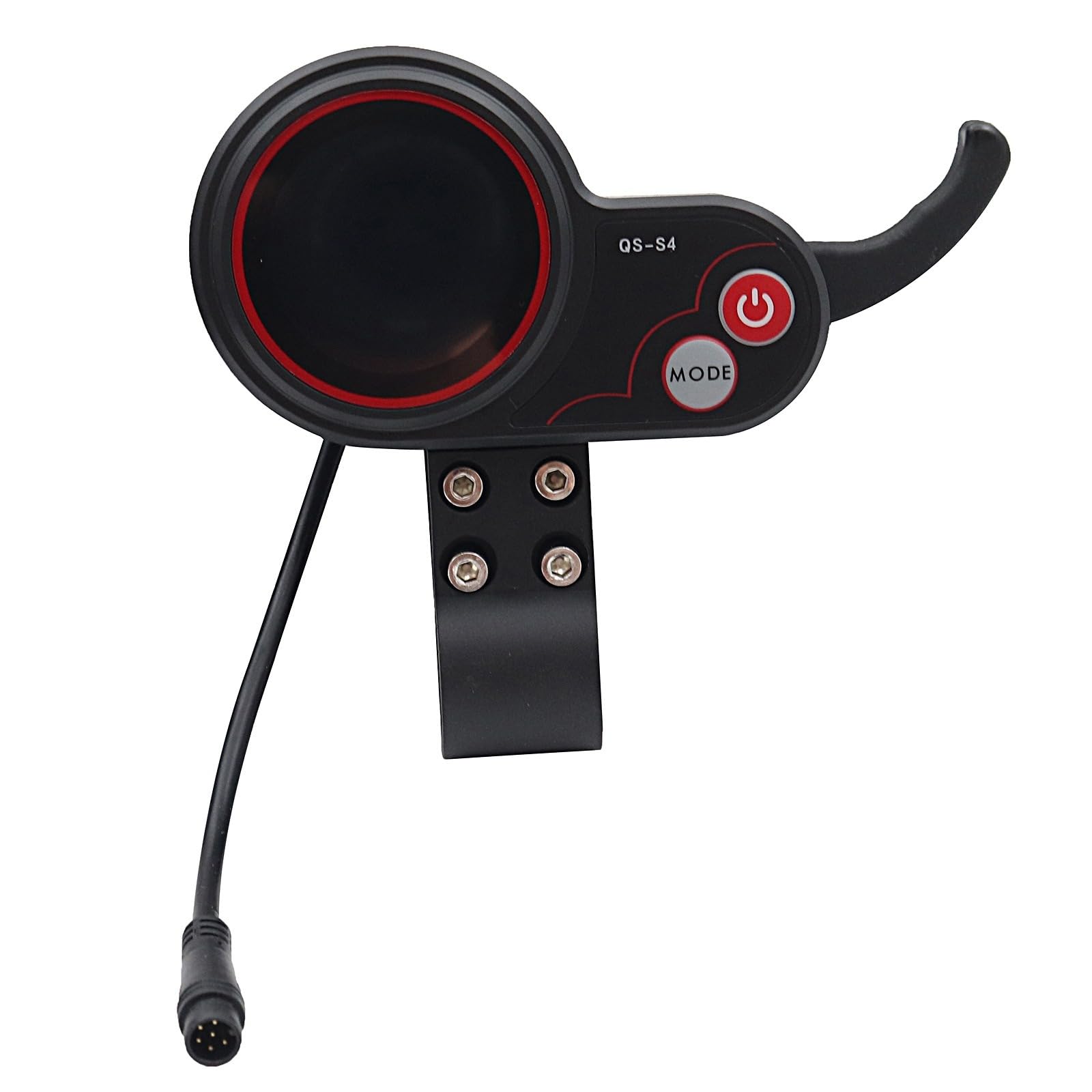 XINMEILAN Suitable for Zero Electric Scooter Accessories 36V-72V QS-S4 6-pin Color Screen Power Speed Display Accelerator