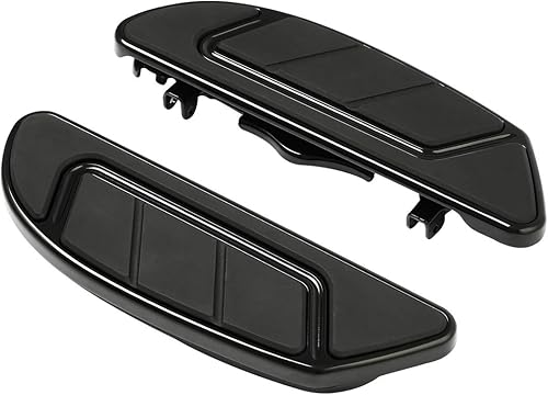 Miniatura 6 de XMT-MOTO - estribo de pasajeros de flujo de aire para Harley Davidson Touring modelos 1993 posteriores, color negro