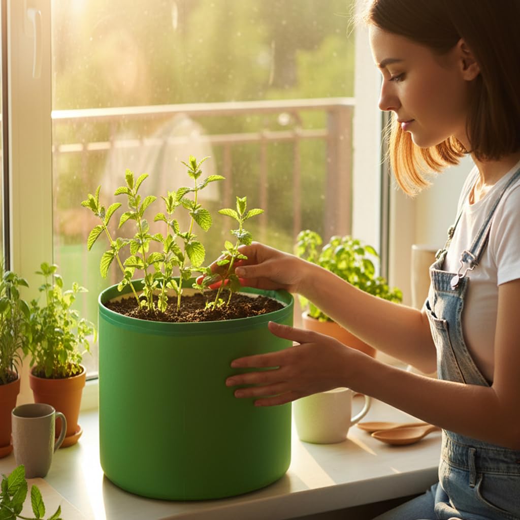 Premium Grow Bags - Durable Plant Containers -8