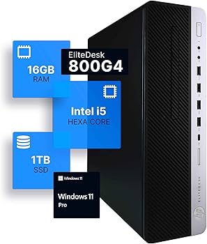 Amazon.com: HP EliteDesk 800G4 Desktop Computer | Hexa Core Intel