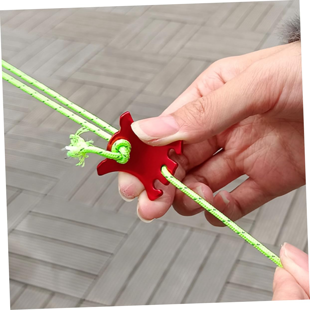BESTonZON Boucle De Corde À Vent Ajusteurs De Corde Résistants À l'usure Bloqueurs De Cordon Cordes Bloqueurs De Cordon Accessoires De Support Multifonctions Tente Légère