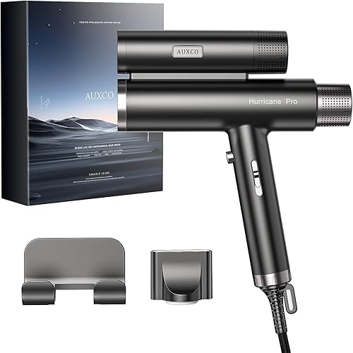Hurricane Pro - Secador de pelo profesional, único motor sin escobillas dual de 216,000 rpm, secador iónico para salón y uso doméstico, compacto, disponible en Yaxa Costa Rica