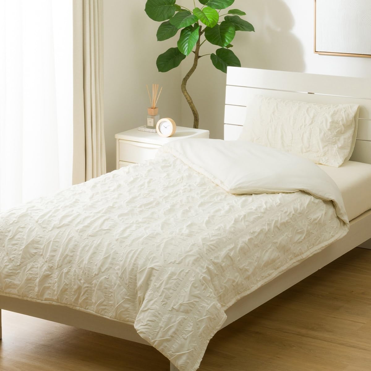 Amazon｜ニトリ(NITORI) 掛け布団カバー シングル IV 25SS04 S