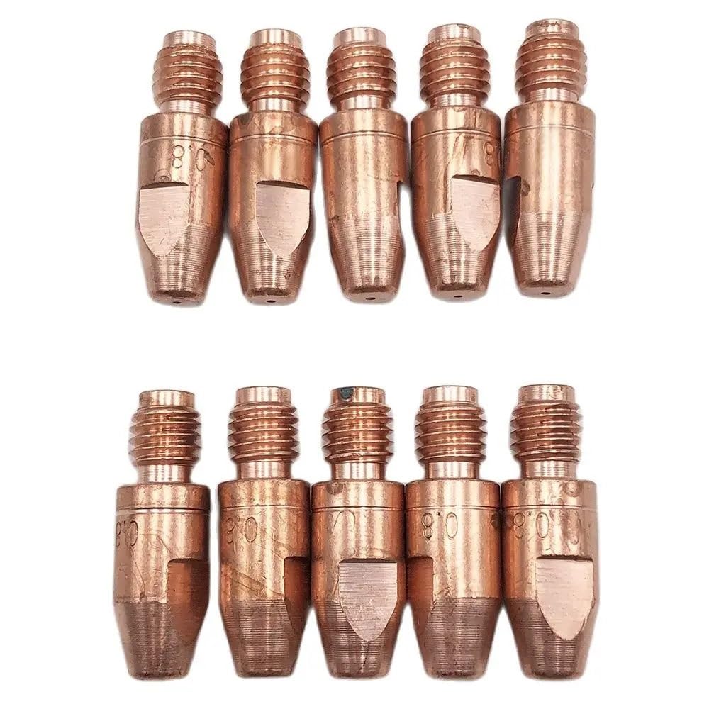 Pointe de contact M8 x 30 CuCrZr pour torche de soudage MIG MB 36 KD et 501D, lot de 10 pcs