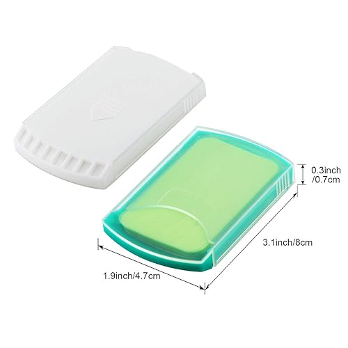 Miniatura 4 de HongyiTime - 2 cajas (100 hojas) de hojas de jabón para lavar las manos para viajes al aire libre, jabón de manos portátil para acampar, jabón de