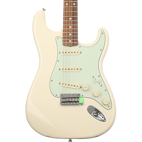 Fender Vintera 60s Modified Stratocaster Electric Guitar, Olympic White, Pau Ferro Fingerboard