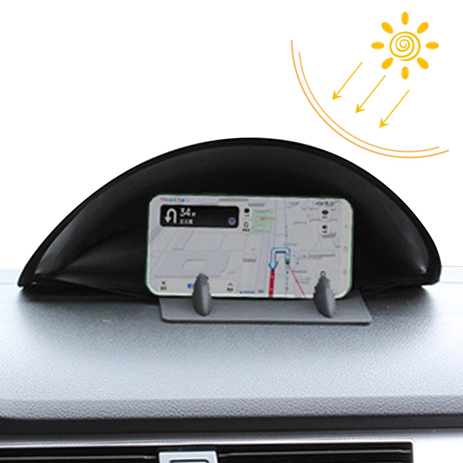 Pare-Soleil GPS Pliable Pour Voiture - Protection Écran Navigation Anti-Éblouissement Universel