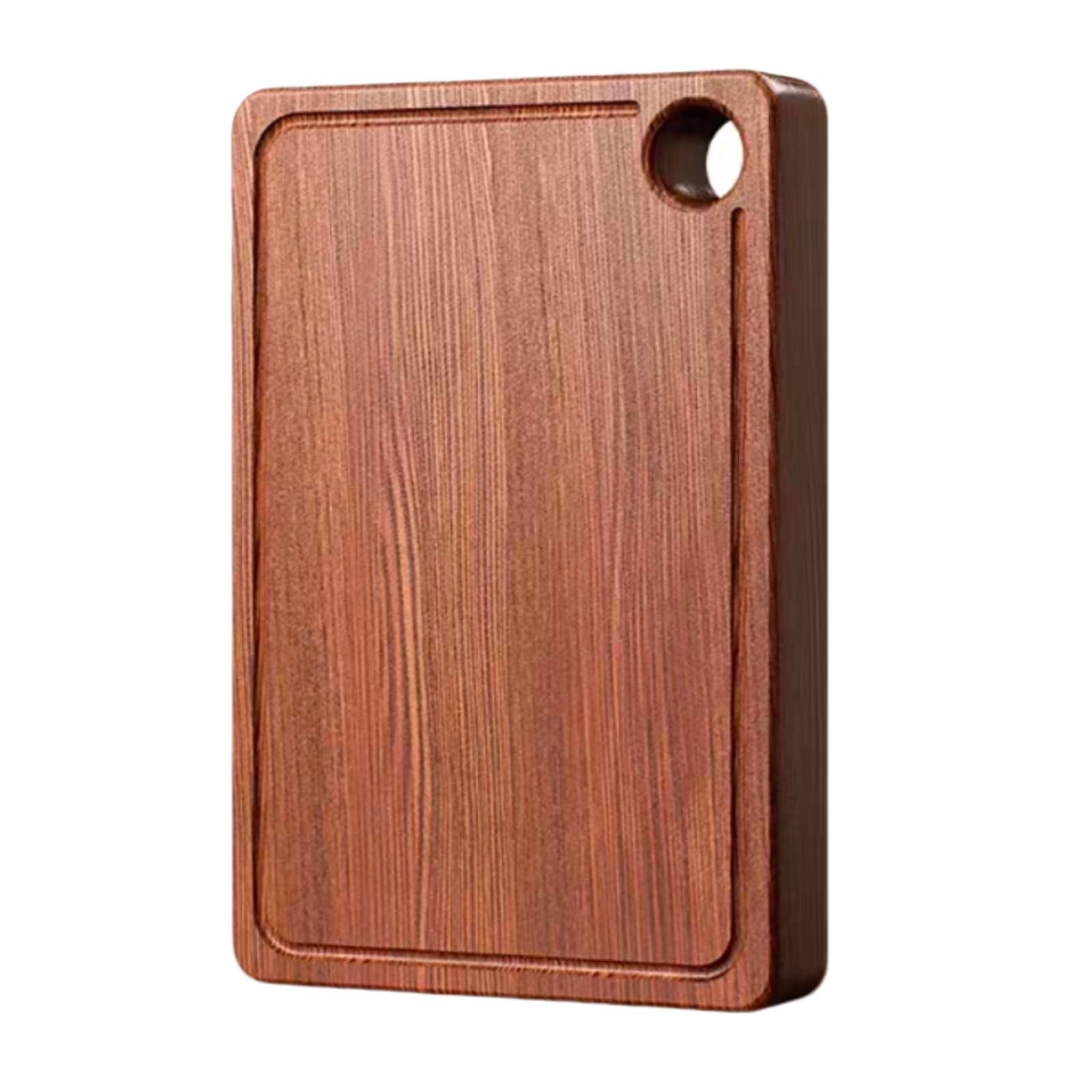 Tabla Cortar Cocina De Troncos De Ébano, Tabla De Cortar De Cocina Natural, Tablas for Picar De Madera Profesional(30 * 20 * 2.5cm)