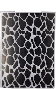 arriettycraft Leopard Background Plastic Embossing Folders for Card Making Scrapbooking DIY Album Journalings