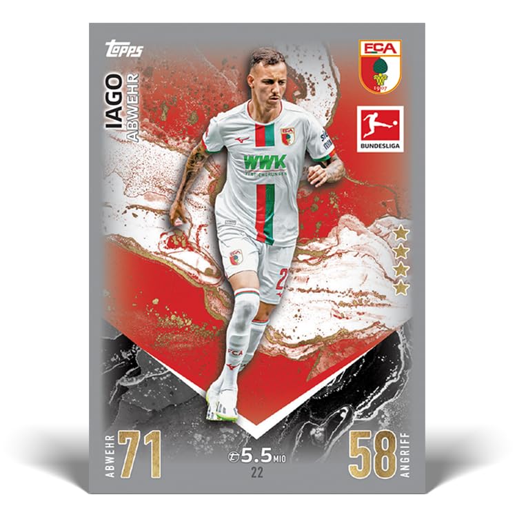 Topps Bundesliga Match Attax 23/24 - Fatpack Box (14 Päckchen / 336 Karten)