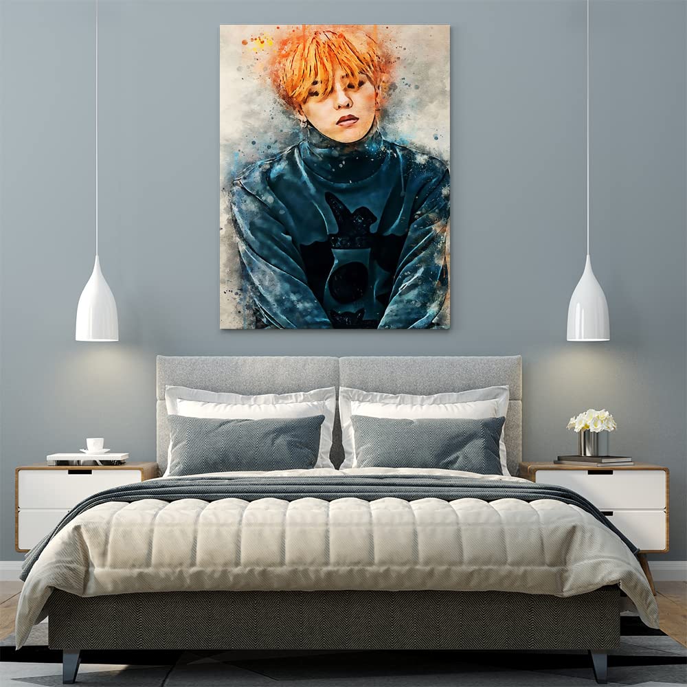Xtreme Skins Designs Print Wooden Framed Canvas Wall Art Decoration Poster (45x60 Inch) - G Dragon