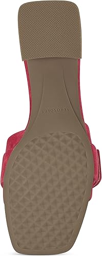 Miniatura 5 de Aerosoles Sandalias Evvie Slide para mujer, gamuza roja, 5, Rojo (Red Suede)