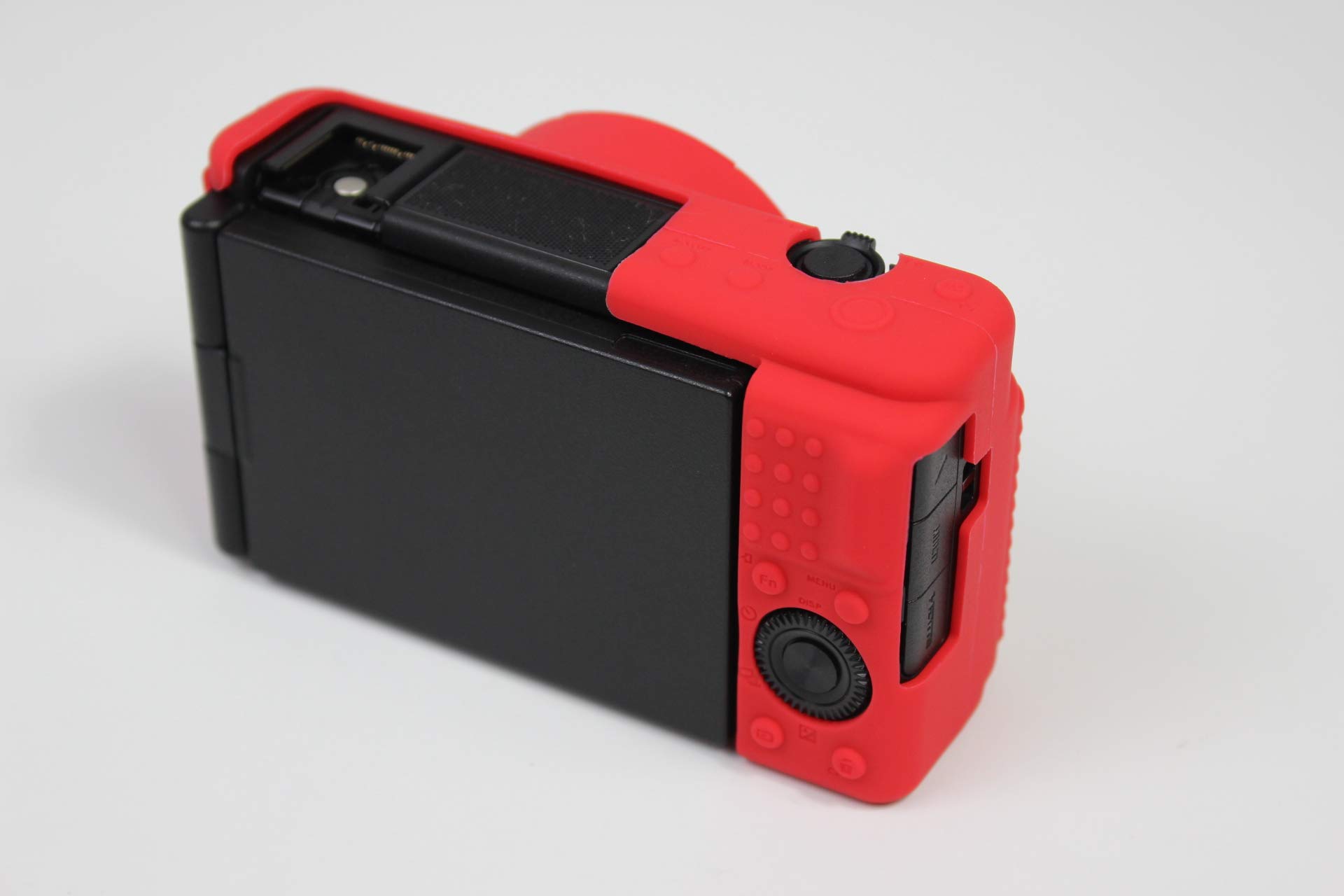 Étui De Protection Silicone Sony ZV-1 Avec Capuchon Objectif Amovible - Coque ZV1 Robuste Et Légère
