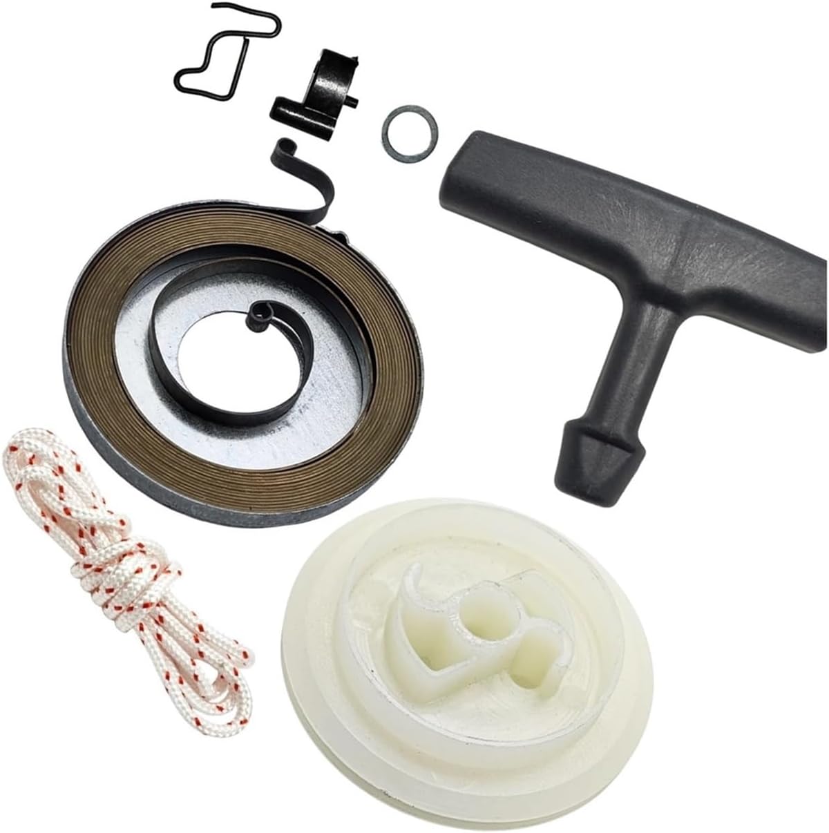 Recoil Starter Pull Rope Kit Fit For MS260 MS240 026 024 Super Chainsaw Pawl Replacement